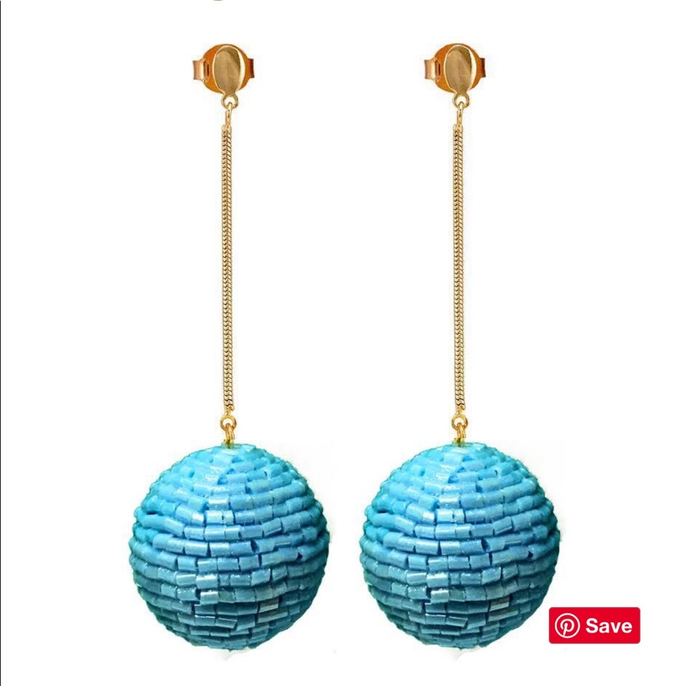 SHEILA FAJL ROXANNA DISCO BALL EARRINGS